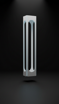 Brushed Steel Floor Lamp