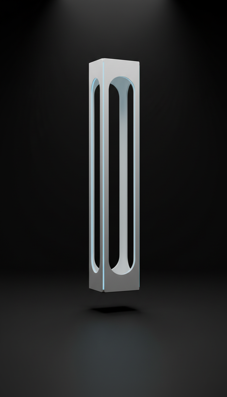 Brushed Steel Floor Lamp
