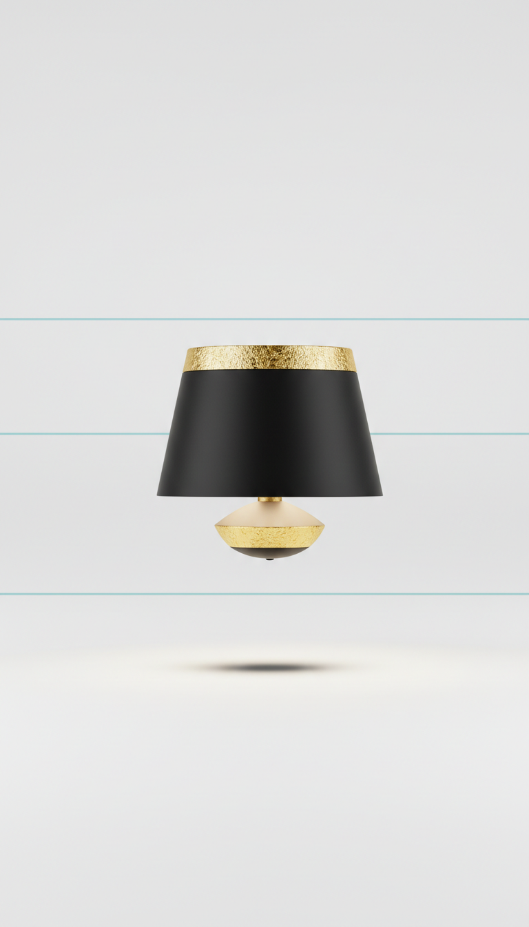 Glass Sphere Floating Lamp